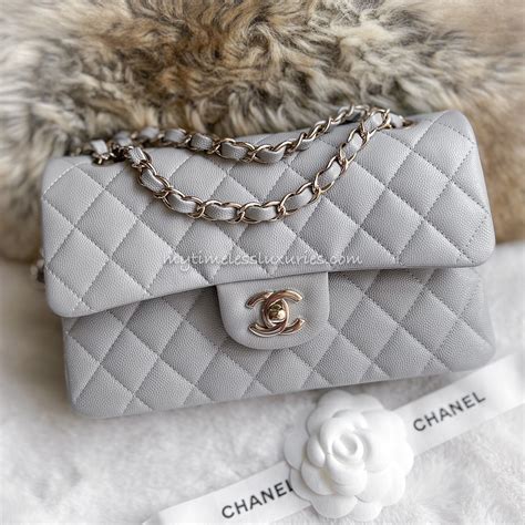 chanel 21a grey classic flap|discontinued chanel flaps.